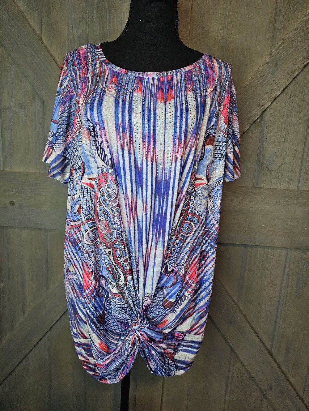 One World Blouse Sz 2x